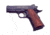 Rock Island Armory 1911-A1-45P-CS Pistol, .45 ACP, 3.5 in barrel, blued finish steel frame, checkered walnut grip, recoil operated semi-automatic, single-action, grip safety, manual thumb safety, snag free, 6 round magazine, RIA-1911-A1-45P-CS-FRRMPG