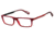 Arnette Auxilliary Single Vision Prescription Eyeglasses, Red Gradient Frame, 53mm AN7051-0853SV
