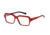 Arnette Bitrate Eyeglasses, Gloss Red/Black Frame-AN7084-0453