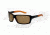 Arnette Chop Shop Sunglasses - Matte Black on Amber Fade Frame and Polarized Brown Lens AN4172-05