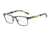 Arnette COMPONENT AN6097 Bifocal Prescription Eyeglasses, 53mm, Matte Blue, AN6097-588-53-BI