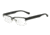 Arnette CONTEMPORARY AN6101 Progressive Prescription Eyeglasses, 53mm, Black, AN6101-528-53-PRO