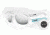 Arnette Dibs Sunglasses - Gloss Clear w/ Extra Arms-Matte Aqua Frame and Chrome Mirror Lens AN4169-05