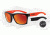 Arnette Dibs Sunglasses - Matte Black w/ Extra Arms-Neon Orange Frame and Red Mirror Lens AN4169-01