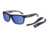 Arnette Dropout Sunglasses, Fuzzy Navy &amp; Tapegraph Frame, Blue Polarized Lens-AN4176-23