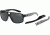 Arnette Arnette Fat City Sunglasses, Gloss Clear/Gloss Black Film AN4189-01PR