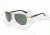 Arnette One Time Sunglasses - Gold w/ Black temple Frame and Grey/Green Lens AN3061-01