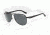 Arnette One Time Sunglasses - Polished Black Frame and Grey  Lens AN3061-04