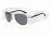 Arnette One Time Sunglasses - Silver w/ Black Temple Frame and Grey  Lens AN3061-03