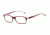Arnette Tempo Eyeglasses, Red On Transparent Frame-AN7078-0351