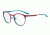 Arnette WHOOT! R AN6113 Progressive Prescription Eyeglasses, 50mm, Top Cherry On Blue Rubber, AN6113-690-50-PRO