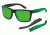 Arnette Witch Doctor Bifocal Prescription Sunglasses, Gloss Black/Gummy Lime Frame, Citrus Chrome Lens-AN4177-15BI