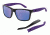 Arnette Witch Doctor Bifocal Prescription Sunglasses, Gloss Black/Purple Frame, Purple Mirror Lens-AN4177-08BI