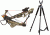 Arrow Precision Inferno Flame Crossbow, w/Illuminated Reticle Scope, 131 W/ Vanguard Quest Tripod