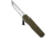 Ars A.R.S. Kato OTF Knife OD Green Single Action Automatic Tanto 3.5" Satin Plain, Green, Stainless Steel, adult, BHQ-9919