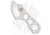 ARS Shanghai Shank Neck Fixed Blade Knife, 2.00in, 440 Stainless Steel, Clip Point Blade, Stainless Steel Gray Handle, Gray, 5.00in, BHQ-8279