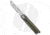 Artisan Cutlery Kinetic-Tool Automatic Butterfly Knife, 4.00in, 8Cr13MoV Stainless Steel, Tanto Blade, G10 OD Green Handle, Steel/OD Green, 9.625in, BHQ-94497