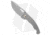 Artisan Cutlery Xcellerator Folding Knife, 3.86in, CPM-S90V, Drop Point Blade, Titanium Gray Handle, Steel/Gray, 8.86in, BHQ-186571