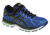 Asics Gel-Cumulus 17 GTX Road Running Shoe - Men's-Blue/Black/Lime-Medium-10 US