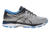 Asics Gel-Cumulus 19 Road Running Shoe - Men's-Grey/Black/Directoire Blue-Medium-8.5