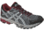Asics Gel-Kahana 7 Trail Running Shoe - Men's-Titanium/Lightning/Red-8-Wide