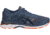 Asics GEL-Kayano 24 Road Running Shoes - Women's, Smoke Blue/Dark Blue/Canteloupe, Wide, 10 US T7A5N.5649-10