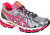 Asics Gel-Nimbus 15 Road Running Shoe - Women's-Lt/Punch/Marigold-Regular-9 US