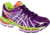 Asics Gel-Nimbus 15 Road Running Shoe - Women's-Wine/White/Yellow-Medium-10 US