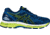 Asics Gel-Nimbus 19 Road Running Shoe - Men's-Indigo Blue/Yellow/Blue-Medium-10.5