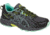 Asics GEL-Venture 6 Trail Running Shoes - Womens, Black/Carbon/Neon Lime, Wide, 6.5 US, T7G7N.9097-6.5