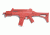 ASP H&amp;K G36C Red Training Gun  07415
