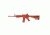 ASP Training Gun - Government Carbine Sliding Stock w/Rails 07420