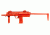 ASP Red Training Gun H&amp;K MP7