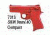 ASP Red Training Gun Smith &amp; Wesson 9mm/.40 Compact 07313