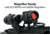 AT3 Tactical RCO Red Dot Sight, Circle Dot Reticle, Variable Riser Mounts, AT3-RCO
