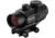 Athlon Optics Midas TSP3 Prismatic Red Dot Sight, 3x28mm, Red/ Green TSP3 Prism Reticle, Black, 403024