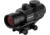 Athlon Optics Midas TSP4 Prismatic Red Dot Sight, 3.9x30mm, Red/ Green TSP4 Prism Reticle, Black, 403025