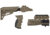 ATI Outdoors Strikeforce 6-Postion Folding Stock w/TactLite Cheekrest, Strikeforce Handguard, X1 Pistol Grip, Scorpion Recoil System, AK-47, Flat Dark Earth, B.2.20.1250