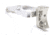 Atlas Gunworks Geppert X-Line Vario 1911 High Capacity Trigger, Curved Medium, Silver, TCMS11