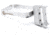Atlas Gunworks Geppert X-Line Vario 1911 High Capacity Trigger, Flat Medium, Silver, TFMS11
