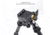 Atlas PSR Standard Bipod, 5-9.4in Height Range, Arisaka Picatinny Rail Slider, Black, BT46NCPLUSARSKPICSLDR