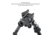 Atlas V8 Bipod, 5-9.4in Height Range, Arisaka Picatinny Rail Slider, Black, BT10NCPLUSA419ARSKPICSLDR