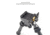 Atlas V8 Bipod, 5-9.4in Height Range, Arisaka Picatinny Rail Slider, Black, BT10NCPLUSA419ARSKPICSLDR