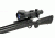 ATN MK 350 Guardian Night Vision Rifle Scope, Black w/ Red on Green Reticle, New - NVWSM35010-EE