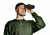 ATN NVMNMON440 MO4 Night Vision Monocular in Use 
