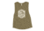 Atoll Board Co Ladies Muscle Tank with Atoll Wave Graphic - Heather Olive, L - Heather Olive,L, 64639A816868CHeather-Olive-L