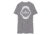 Atoll Board Co Mens Heavyweight Tee With Atoll Shark Fossil Graphic - Carbon Grey, 4XL - Carbon Grey,4XL, 6487450E4BE07Carbon-Grey-4XL