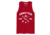 Atoll Board Co Mens premium tank top with Addicted to Paddle Boarding Graphic - Red, L - Red,L, 62E957FE1F679Red-L