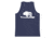 Atoll Board Co Mens Tank Top with Atoll Bison Logo - Harbor Blue, M - Harbor Blue,M, 62905363E2E77Harbor-Blue-M