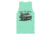 Atoll Board Co Mens Tank Top with Atoll Paddle Board Truck Graphic - Mint, M - Mint,M, 64594DD9858DFMint-M